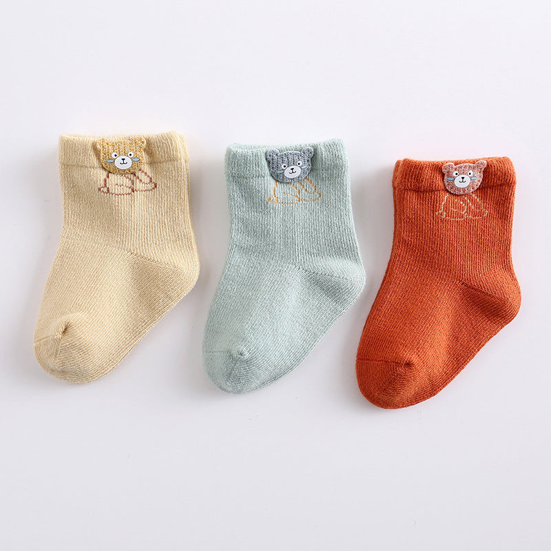 Cartoon Accessories Baby Socks Boneless Baby Cotton Socks