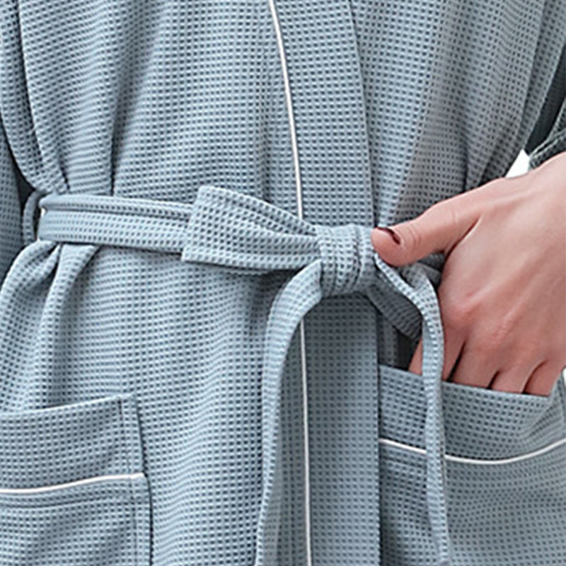 Bathrobe Three-quarter Sleeve Absorbent Quick-drying Pajamas