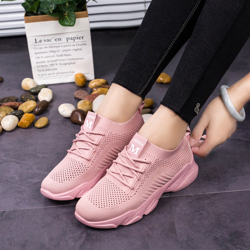 Women's Flying Knitted Breathable Shoes