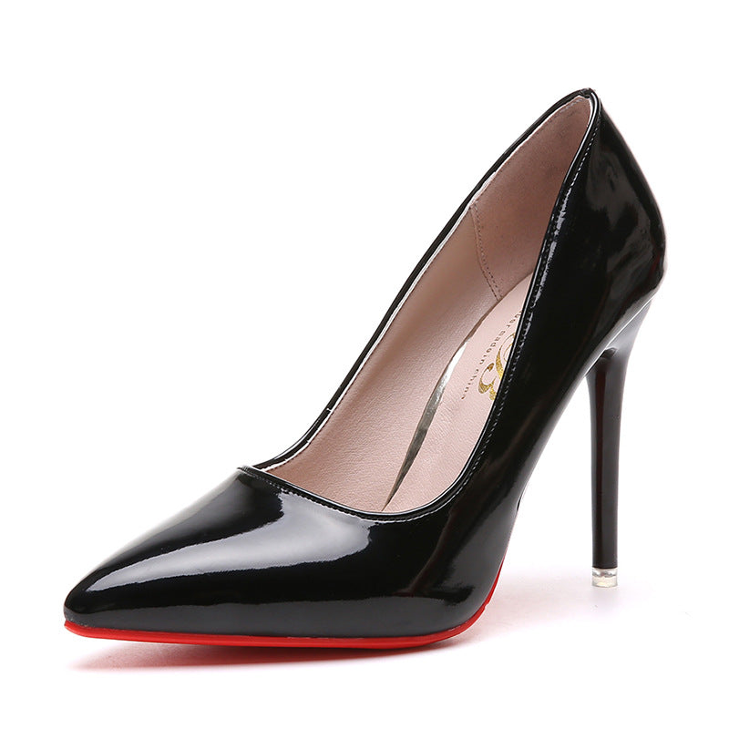 Pointed stiletto professional shoes