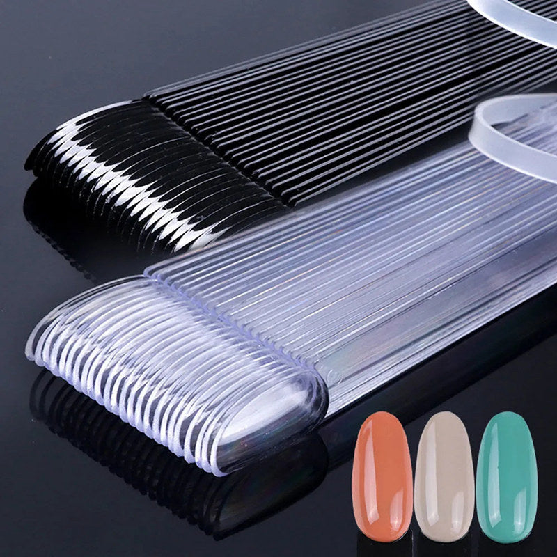 Special Long Strip Fancy Color Picking Card For Nail Tool Effect Display
