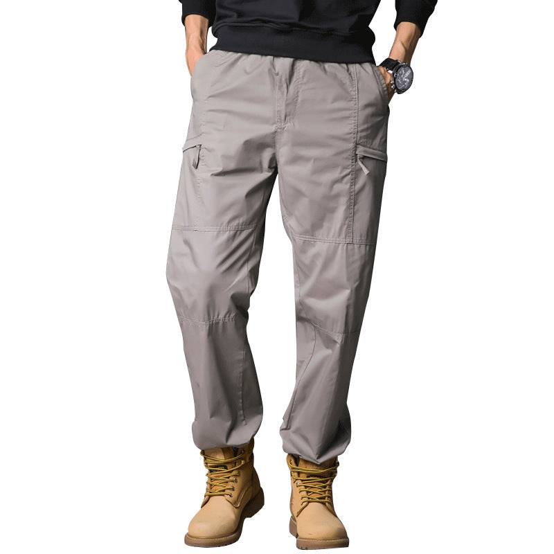 European And American Fashion Loose Men's Overalls Trousers
