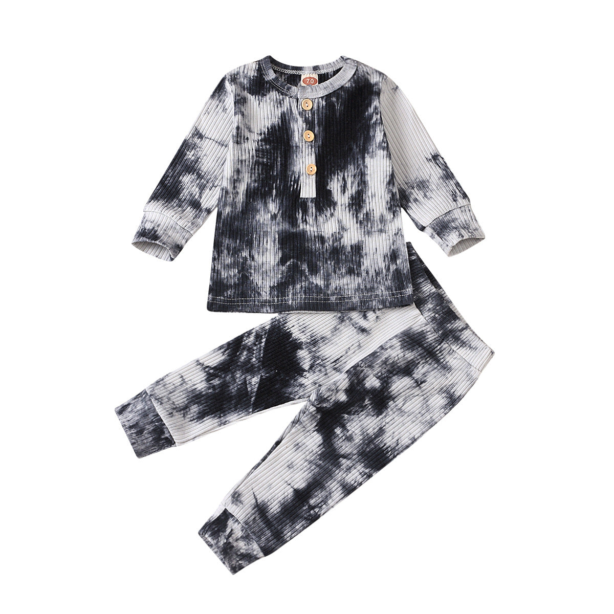 Autumn New Style Tie-dye Suit For Boys And Infants