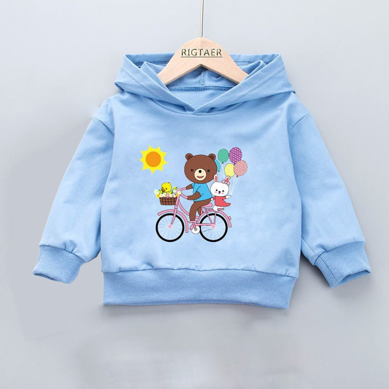 Boys and girls hoodies spring and Autumn