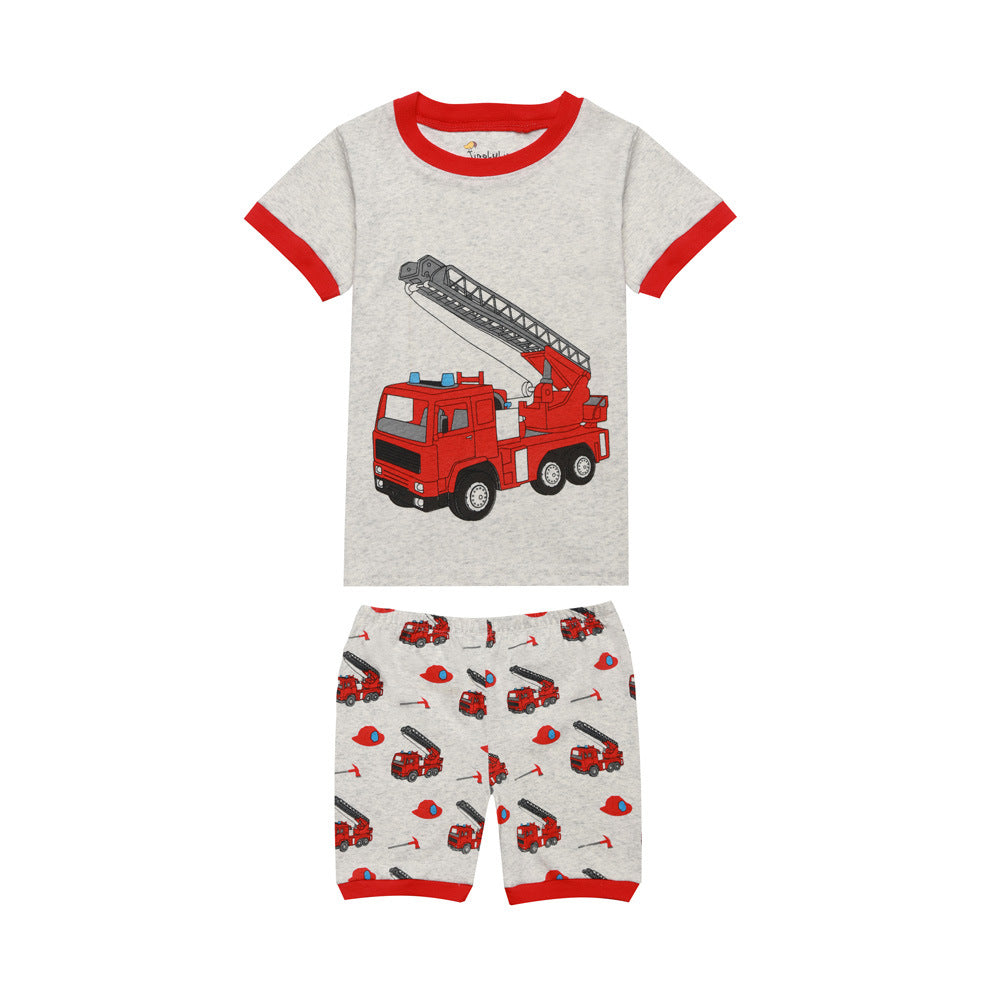 Children's Cartoon Pajamas For Boys And Girls