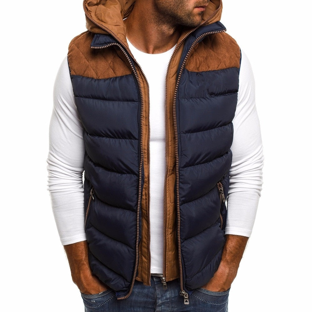 Male Hooded Cotton vest