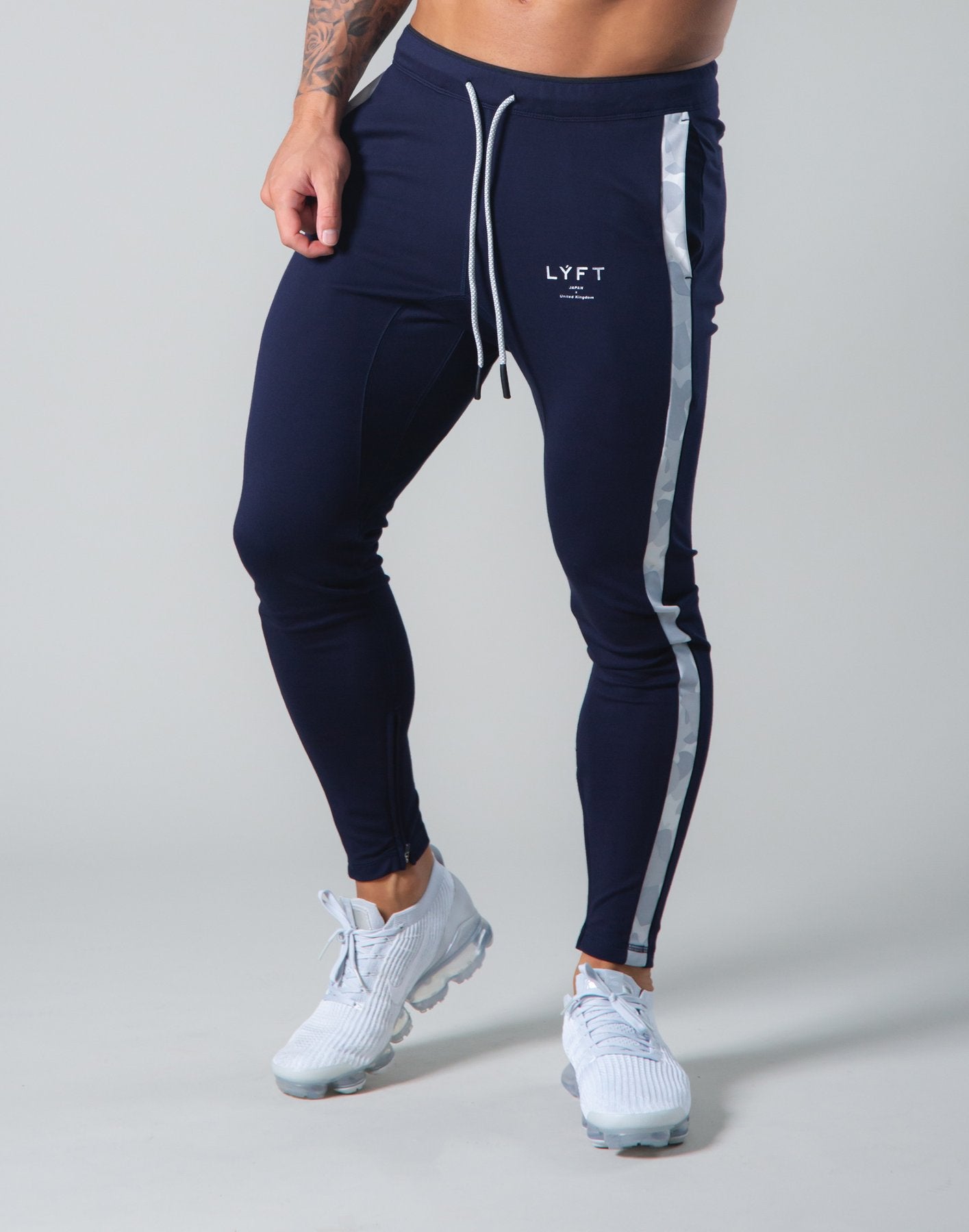 Men's Autumn New Muscle Brothers Running Fitness Cotton Trousers Casual Sports Footwear One Drop