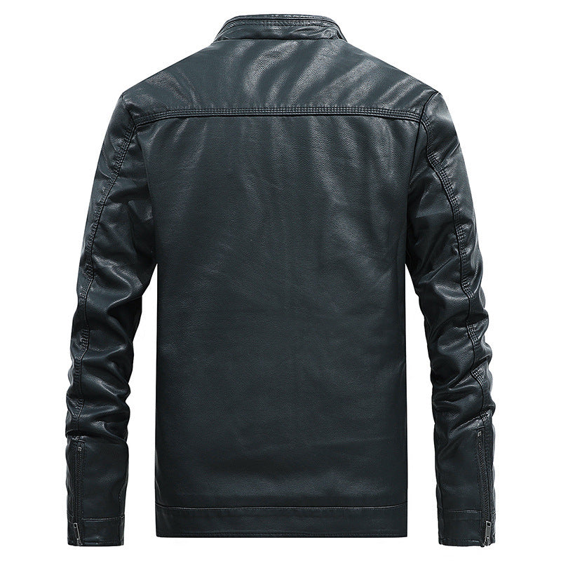 Leather men's jacket