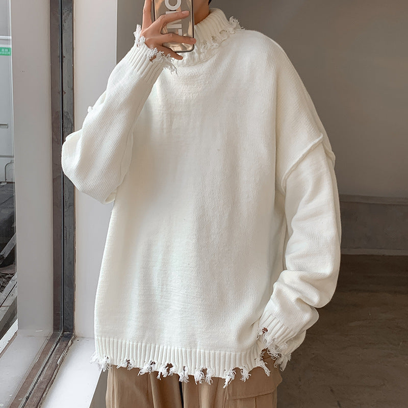 Trend Personality Fashion Pullover Loose Bottoming Shirt