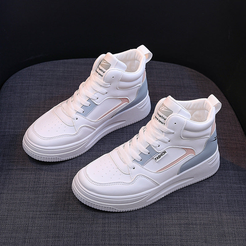 High-top Women's Shoes New Thin Models Versatile And Breathable