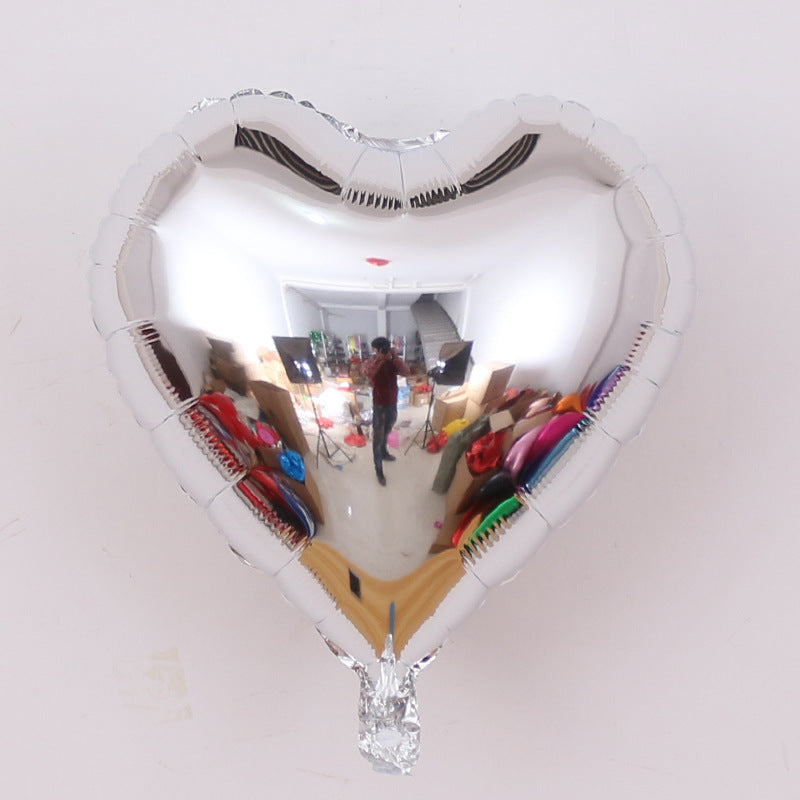 Event decoration heart-shaped balloons