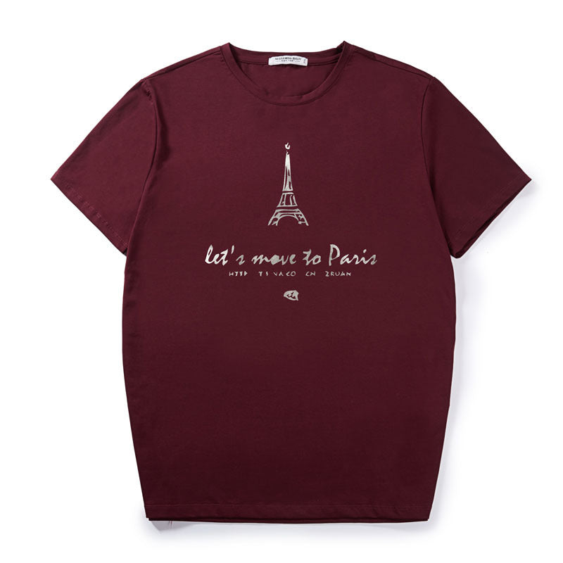 Eiffel Tower Printed T-Shirt