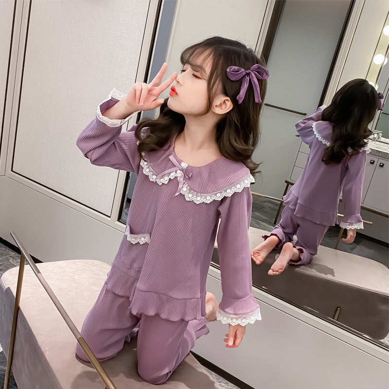 Girls' Suits, Autumn Clothes, Western Style, Children's Clothes