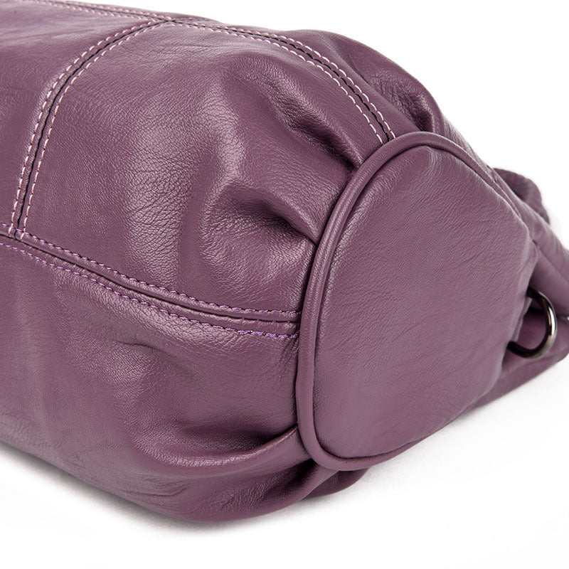 Old portable Shoulder Leather Bag