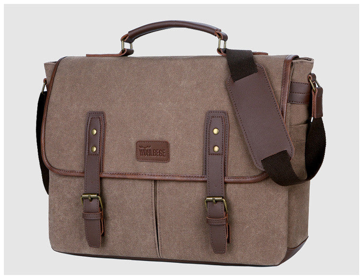 Canvas Men's Travel Portable Messenger Bag
