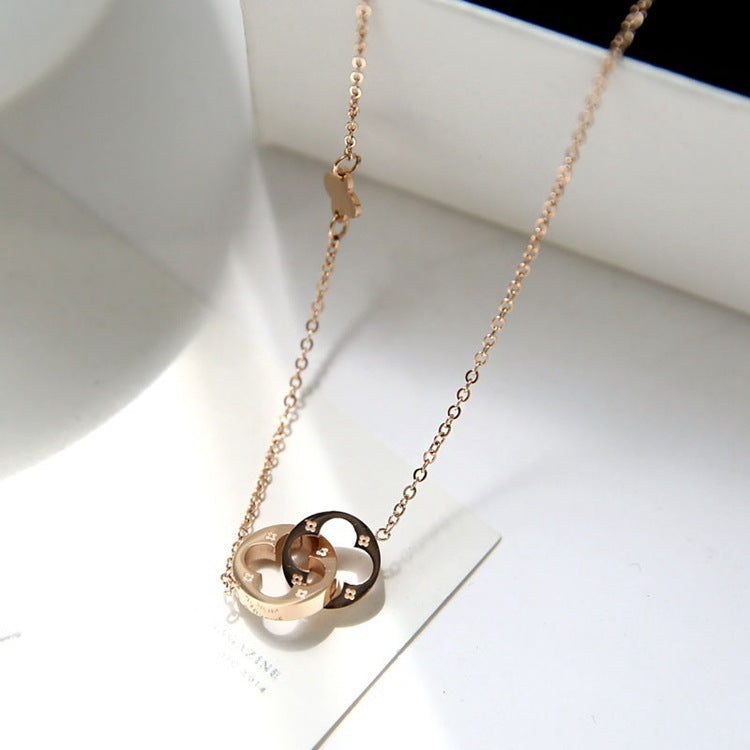 Hollow Flower Necklace