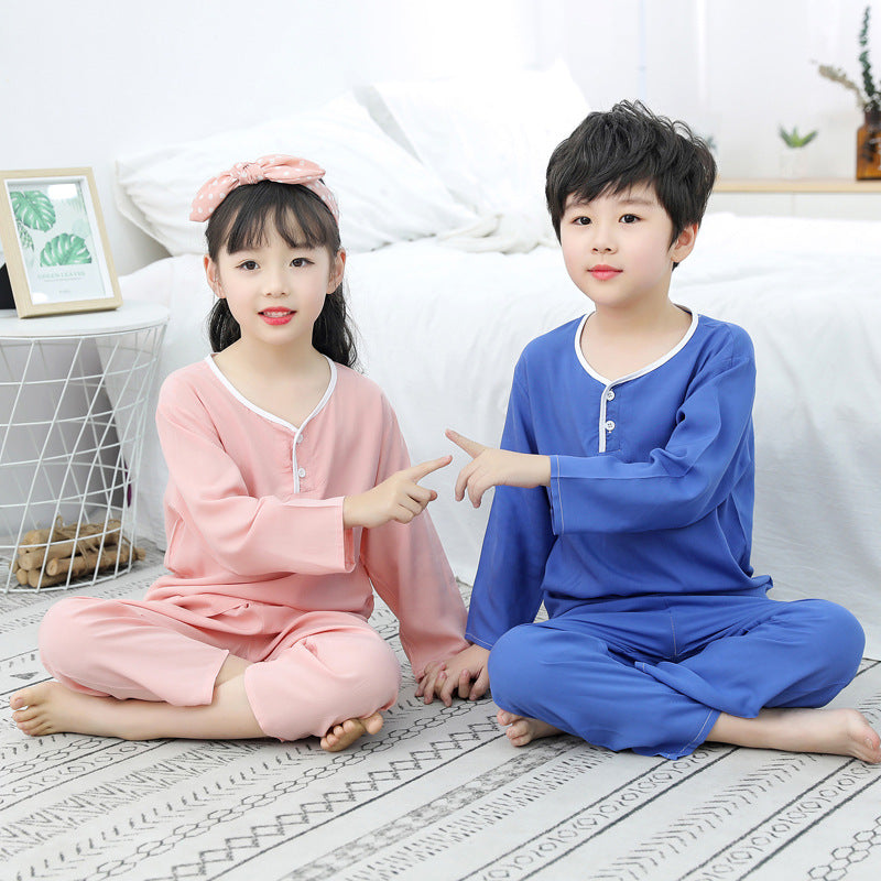 Children's cotton pajamas set