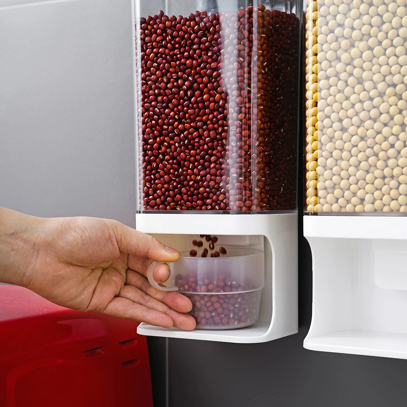Rectangular Cereal Dispenser 1.5 Liter