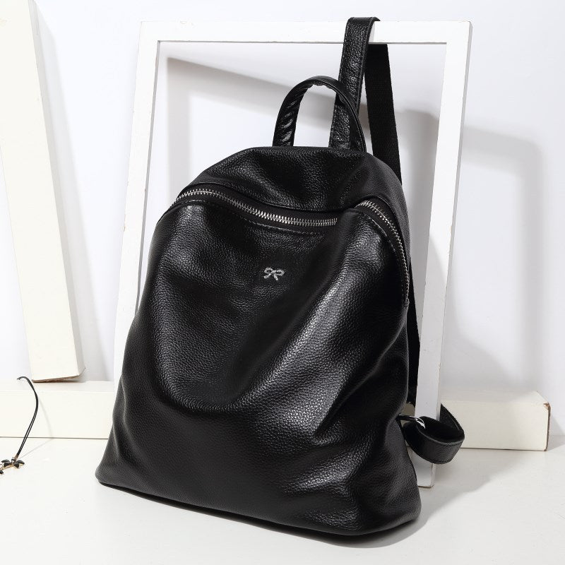 Fashion Leisure Handbag Leather Backpack