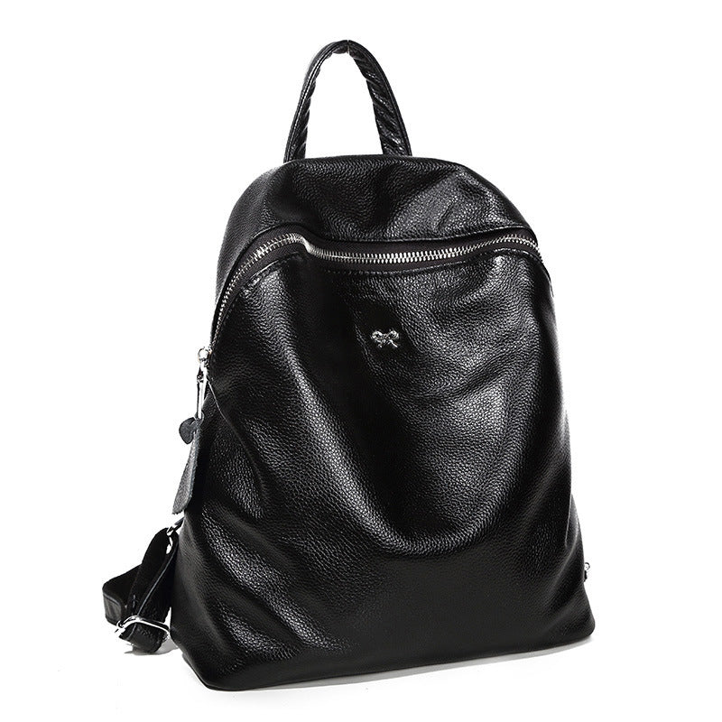 Fashion Leisure Handbag Leather Backpack