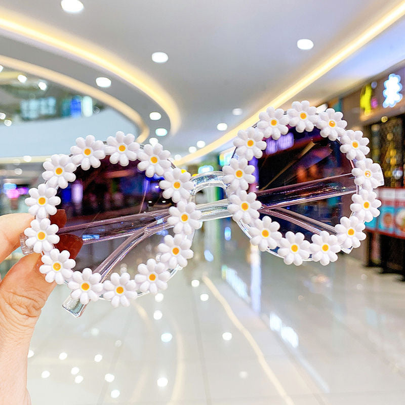Cute Flower Children's Sunglasses UV Protection