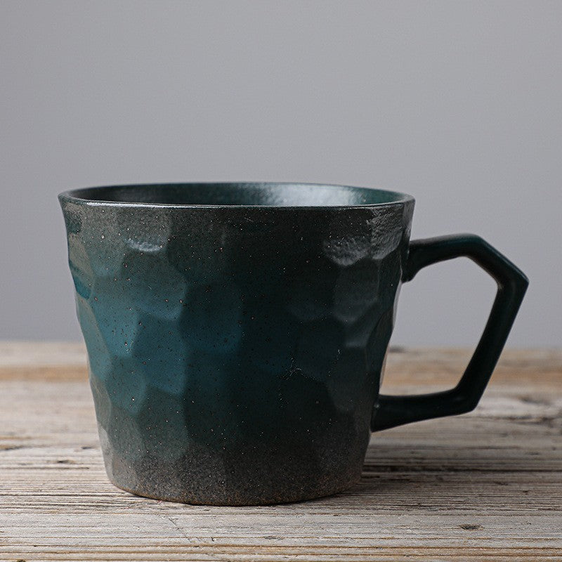 Stoneware Coffee Cup Vintage Japanese Style Mug