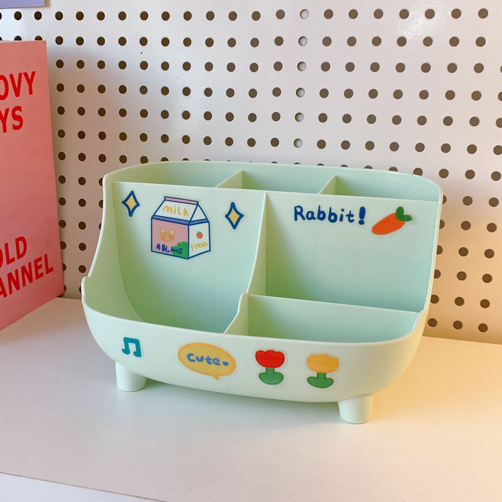 حامل أقلام وصندوق تخزين بتصميم لطيف للأطفال