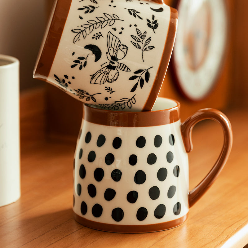 Mug Large Capacity Ceramic Cup Home Coffee Female Breakfast