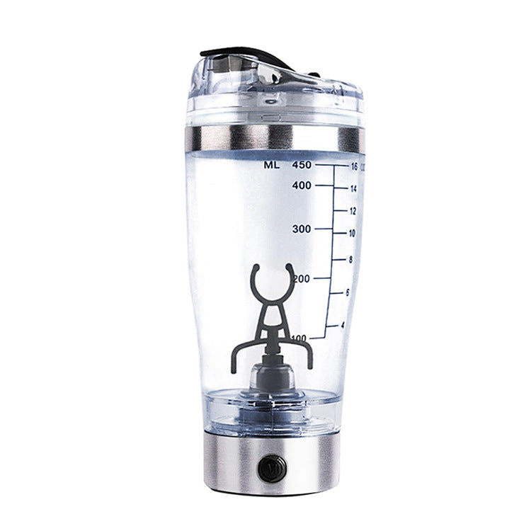 600ml Portable Protein Powder Shaker Cup Mixing Bottle Sports