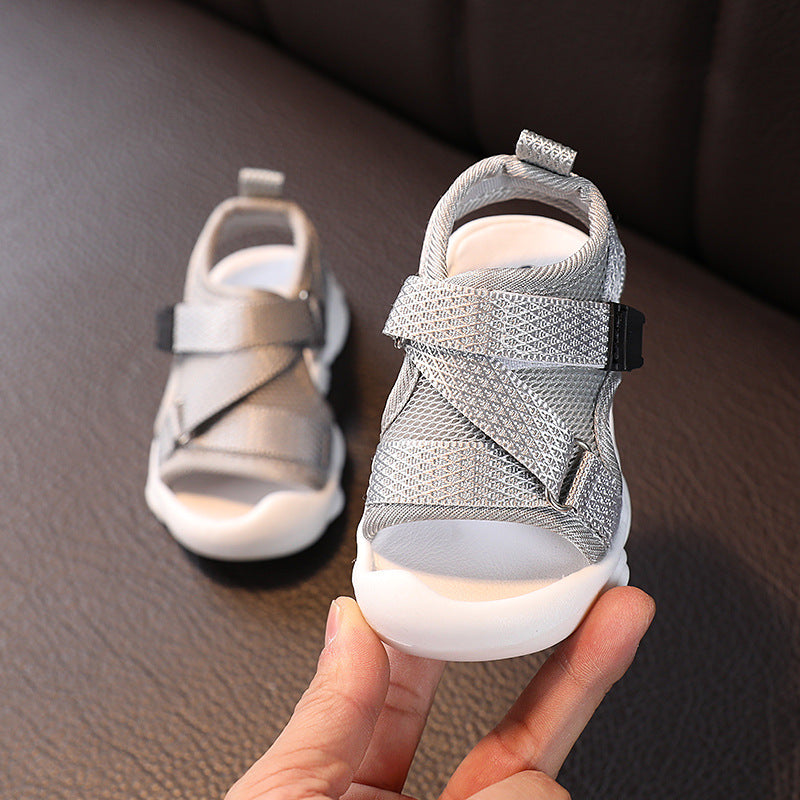 Children's Sandals Toddler Net Breathable Soft Sole Shoes