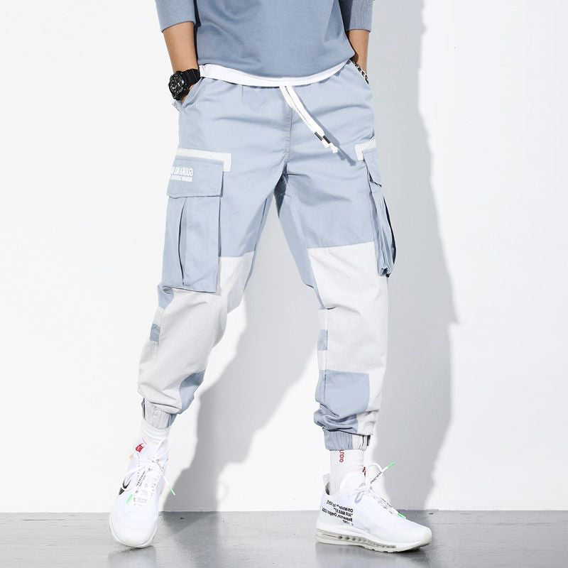 Loose Stitching Casual Pants