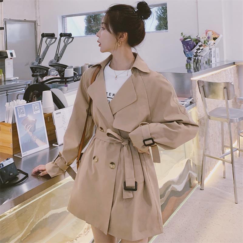 2022 Spring Simple Women's Trench Coat
