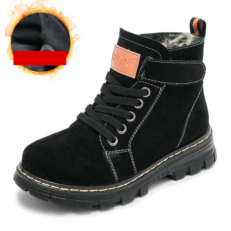 New British Style Children's Boots For Autumn And Winter
