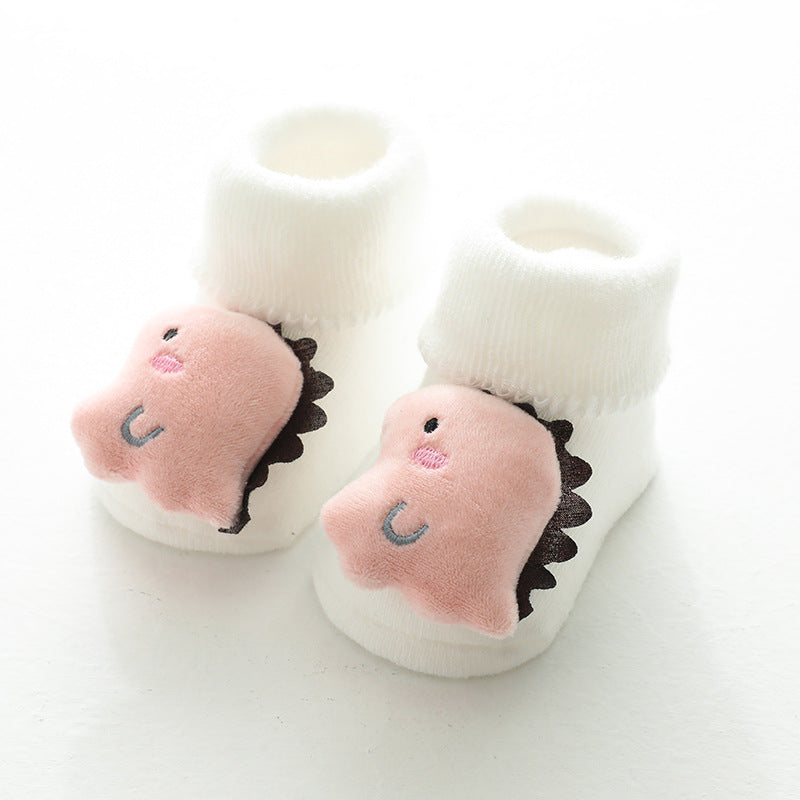 Thickened Cartoon Glue Baby Floor Socks