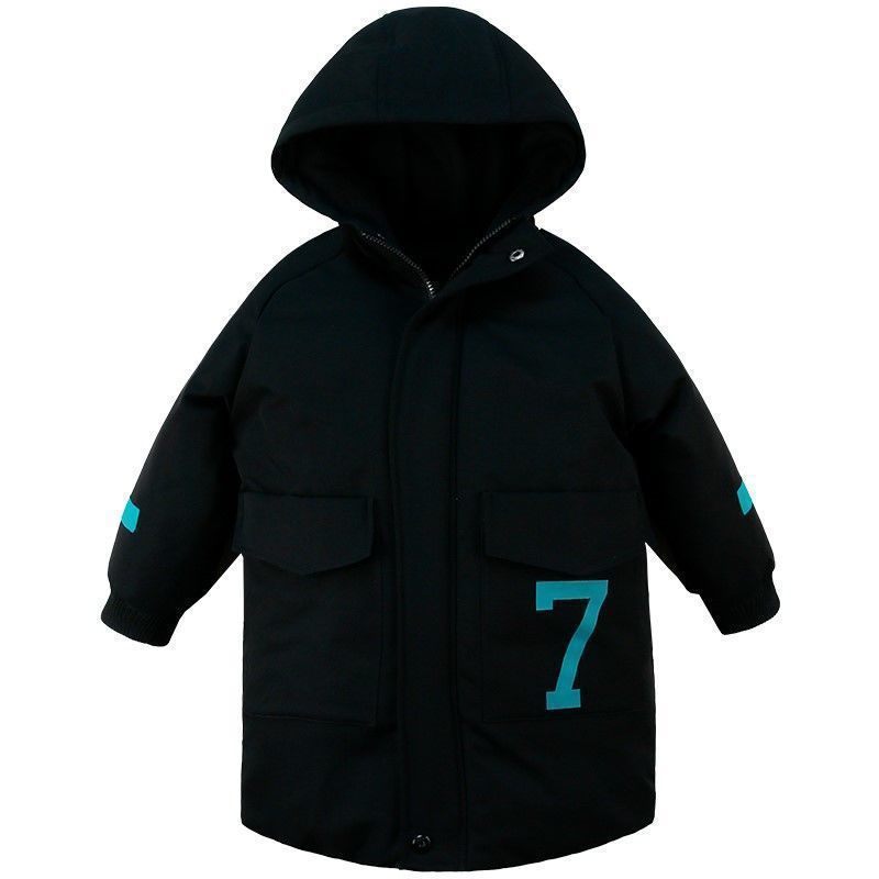 Winter Clothes Mid-length Padded Jacket Big Children's Thick