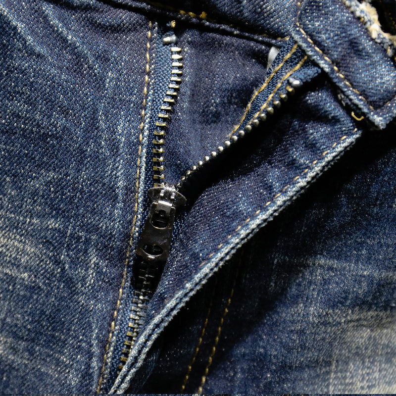 Retro Jeans Men's Slim Straight Stretch Pants