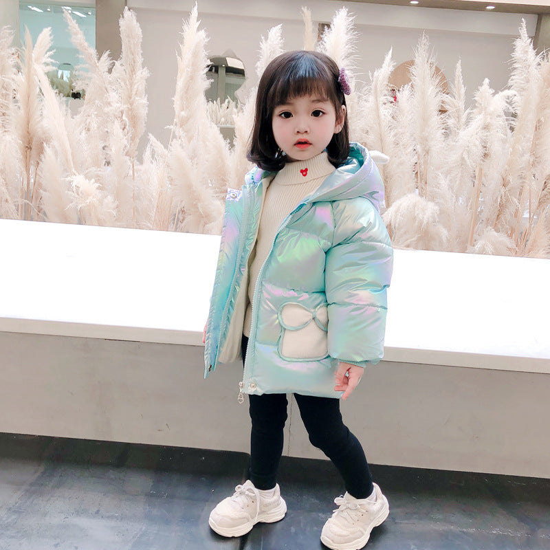 Winter Thickened Colorful Wing Cotton Jacket