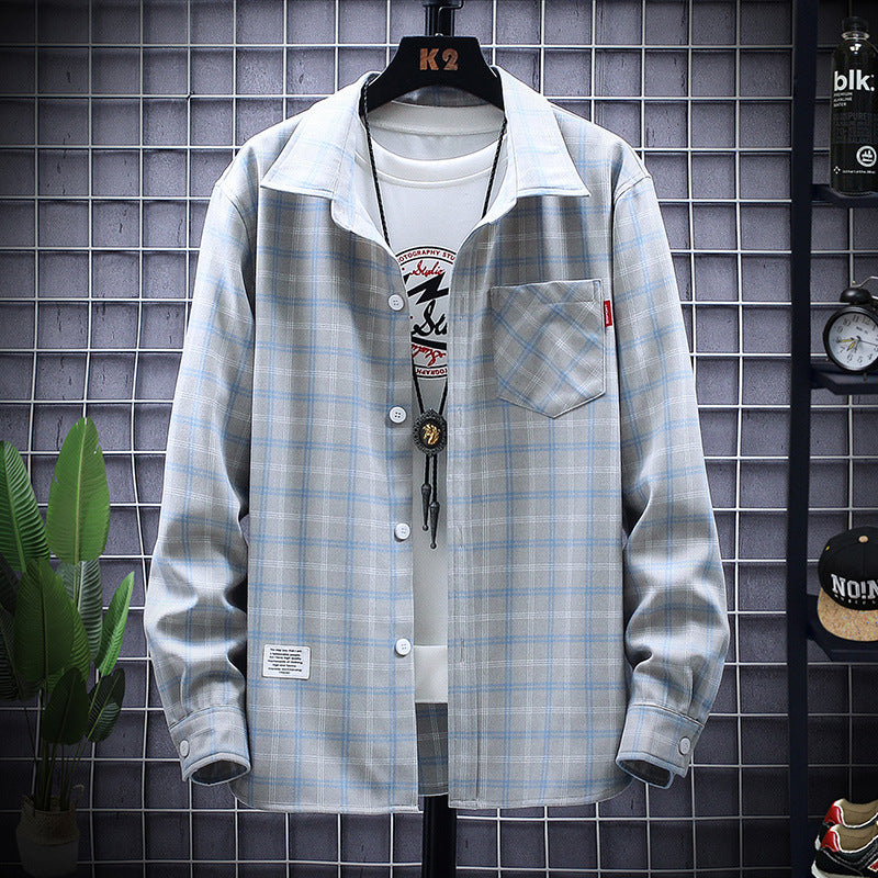 Korean style trendy T-shirt all-match casual clothes handsome jacket
