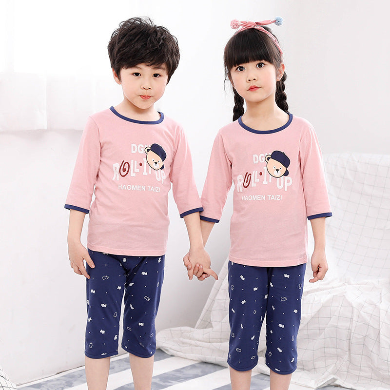 Air conditioned pajamas for children