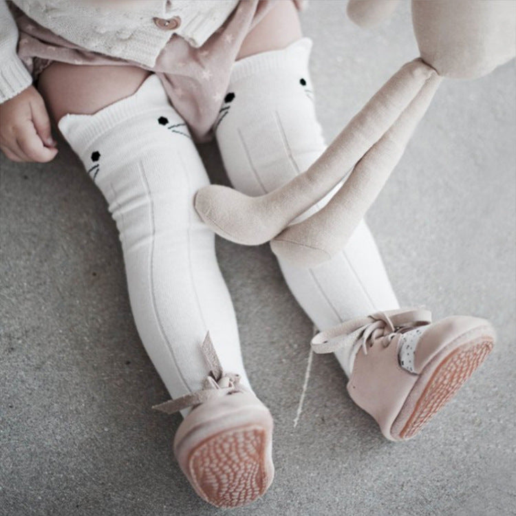 Autumn And Winter Baby Cotton Long Tube Children Socks