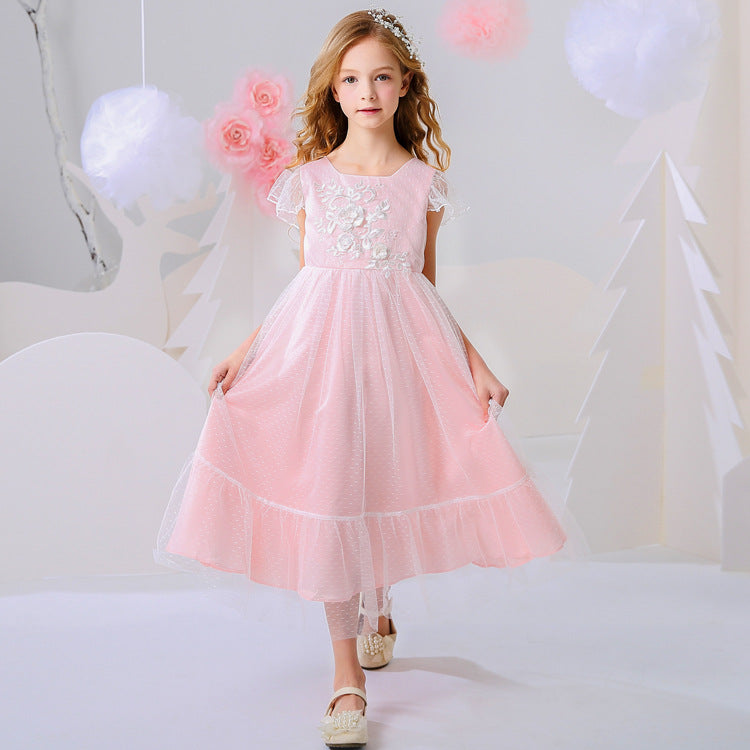 Lace Princess Dress Skirt For Girls