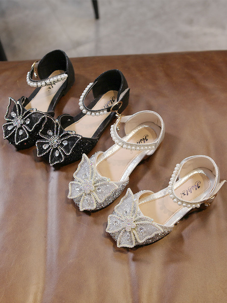 Baotou Middle-aged Princess Soft-soled Children's Single Shoes