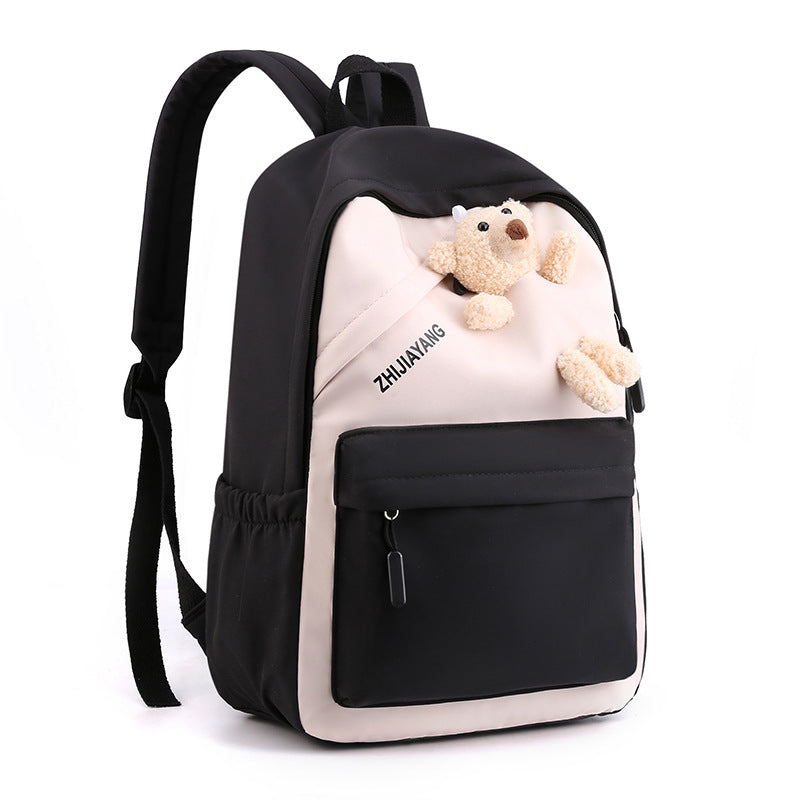 Cute bear large capacity leisure sports backpack