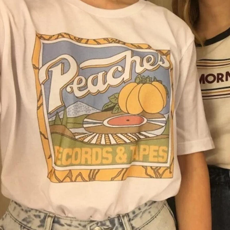 Peaches T-shirt White