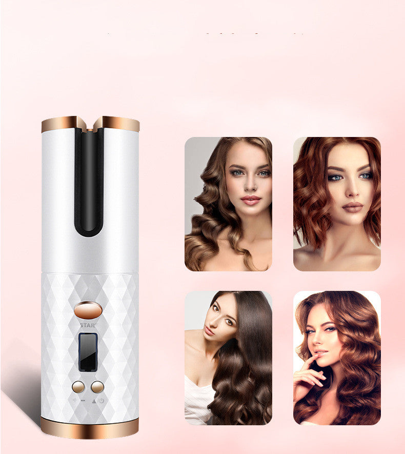 Fully Automatic Wireless Curling Iron Travel Portable USB