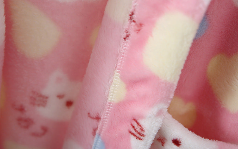 Parent-child Nightgown Thickened Flannel Sleep