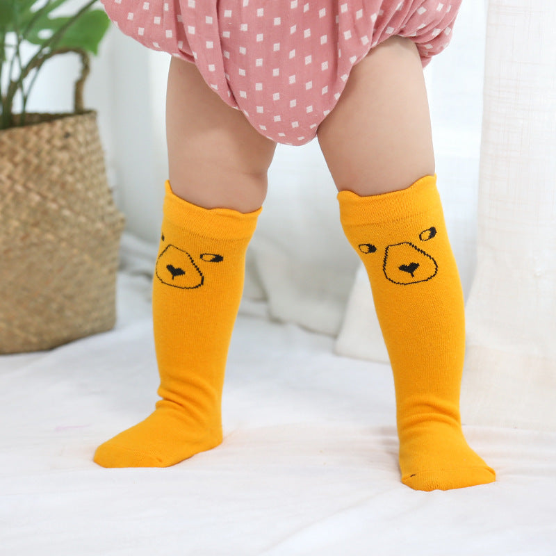 Cartoon Cotton In Tube Children's Socks