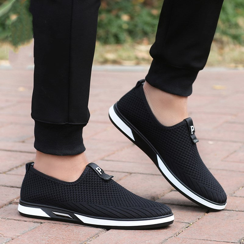 Breathable Casual Mesh Sneakers With A Kick