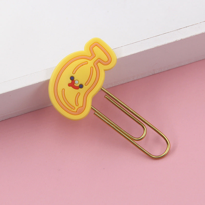 Cute Girly Heart Binding Pin Office Paper Clip Paper Clip