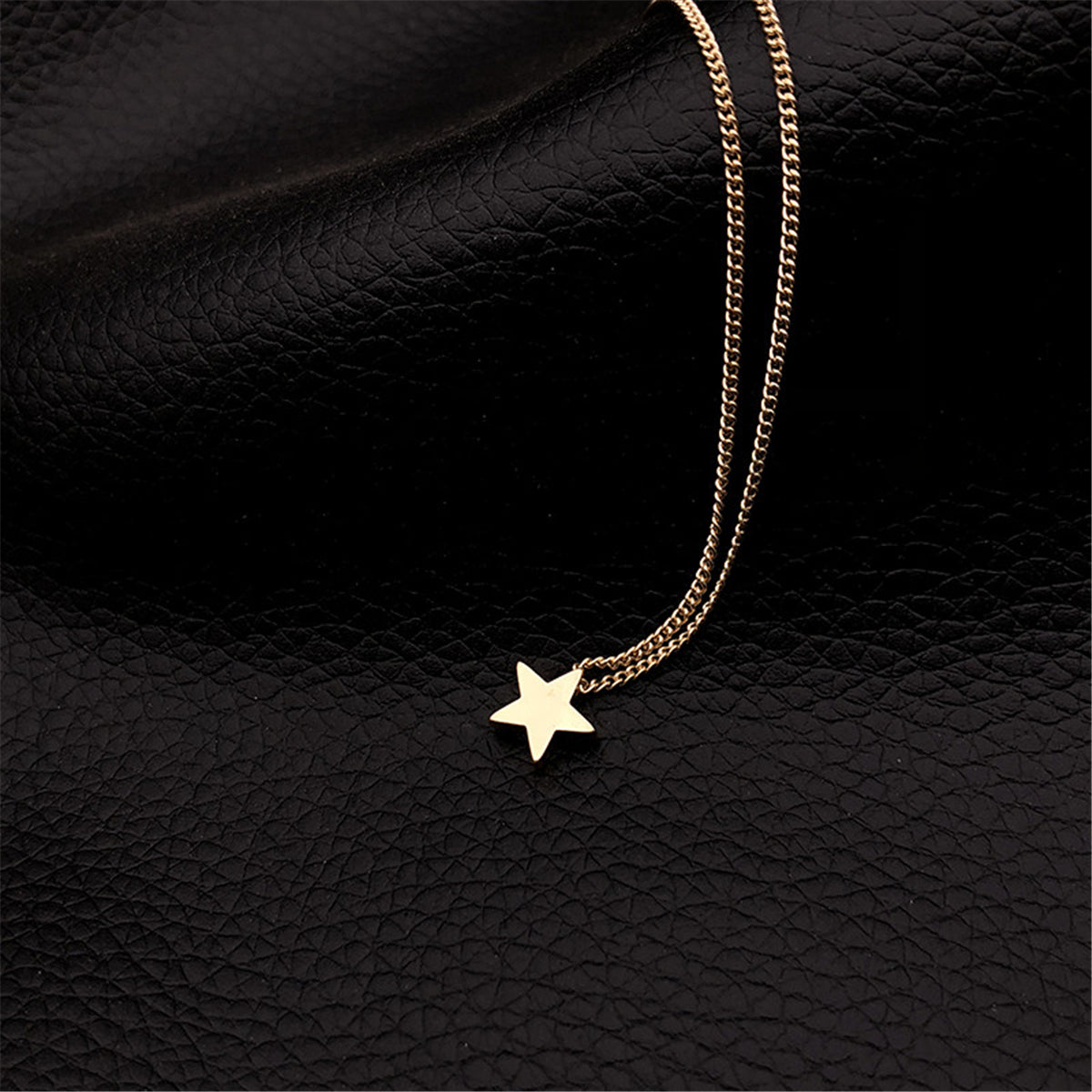 European And American Style Five-Pointed Star Necklace